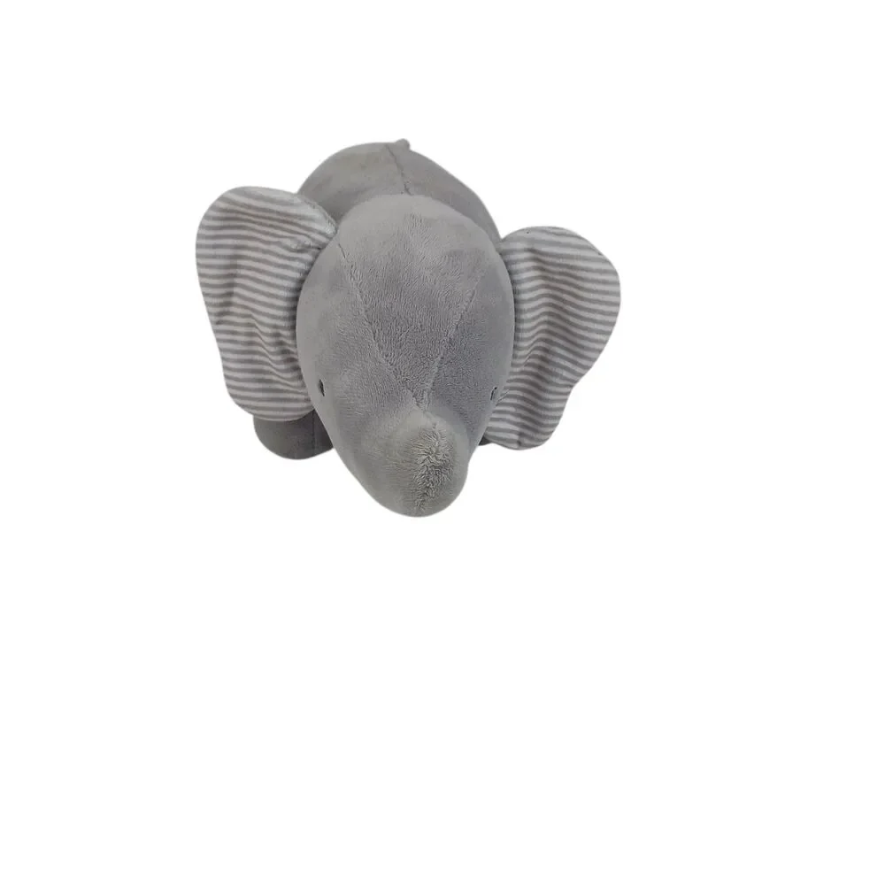 Just One You Carter's 10” Gray Baby Elephant Musical Wind Up Plush Stuffed Toy